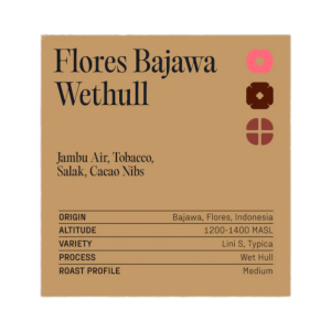 Bajawa, Flores – Wet-Hull Single Origin Filter Coffee (Whole Beans) - Koro Roasters