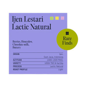 Ijen Lestari – Lactic Natural Filter Coffee (Whole Beans) - Koro Roasters